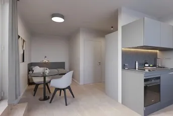 Lumis Living Deluxe Apartment mit Terrasse - All in Miete