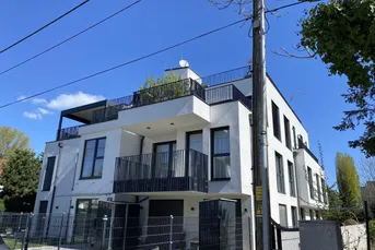 Wenige Meter zur Alte Donau/Segelschule Hofbauer- Lifestyle-Apartment möbliert mit Balkon und eigener Dachterrasse