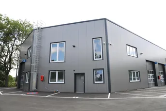 Gewerbeflächen (Büro, Produktionshalle u. Lager) 96m²