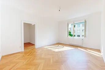 LOGGIA &amp; HOFRUHELAGE | STILVOLL RENOVIERTE 2-ZIMMER-WOHNUNG IN 1070 WIEN
