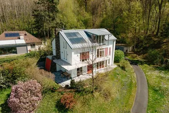 Ein Rückzugsort mit Charakter – Architekturvilla mit Traumausblick in Graz, St. Peter
