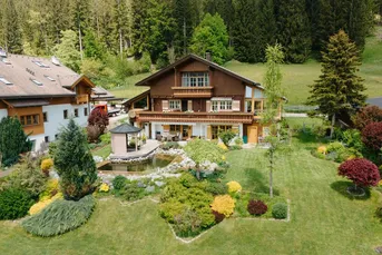 Natur und Ruhe genießen – idyllisches Haus am Weißensee mit eigenem Badeteich