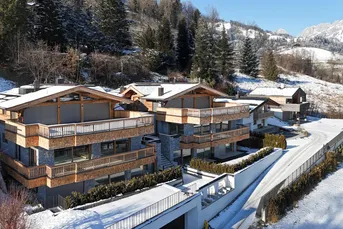 Neubau-Maisonette mit Bergblick