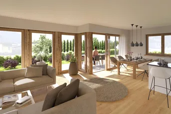 Exklusive Neubau-Gartenwohnung in Sonnenlage