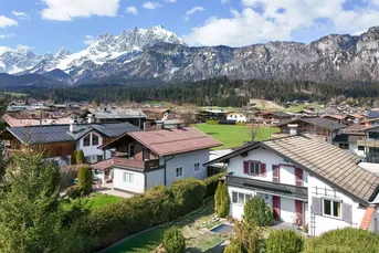 Sonniges Baugrundstück mit Horn- &amp; Kaiserblick