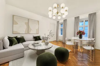 RUHIGE 2 ZIMMER WOHNUNG NAHE 1. BEZIRK