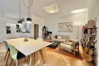 SERVITENVIERTEL - LOFTARTIGE 3 ZIMMER HOFWOHNUNG NAHE U4