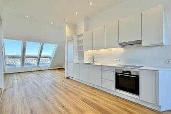 PROVISIONSFREI - 4-ZIMMER-DG-MAISONETTE + 2 TERRASSEN + 360° BLICK ÜBER WIEN