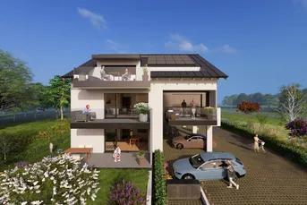 Elegante Neubauwohnung mit Balkon in Elixhausen - barrierefrei, modern und hochwertige Ausstattung