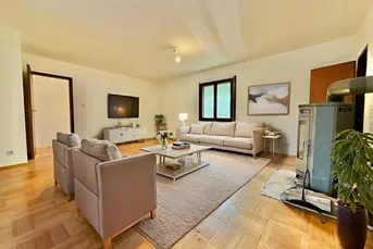 EXKLUSIVES EINFAMILIENHAUS in 1. Reihe am Pöttschinger See! Wohnen, wo andere Urlaub machen!