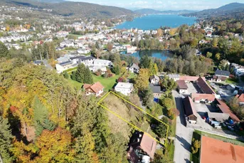 Velden Baugrundstück in sonniger Hanglage Zentrums- und Wörthersee-Nähe