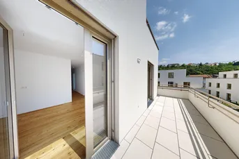 marena - Wohnen in Krems: 3-Zimmer-Wohnung mit sonniger Terrasse