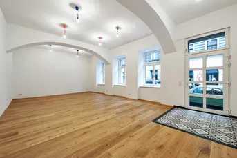 Saniertes, leeres Geschäftslokal/Büro in Toplage Bandgasse!