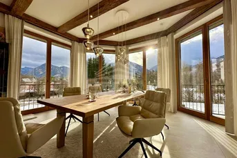 • PANORAMABLICK*Gemütliches Chalet mit sensationellem Weitblick auf das Bergpanorama (unverbaubar)