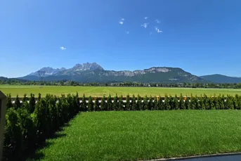 Neubau-Wohnungen mit Blick auf den Wilden Kaiser