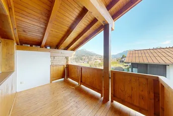 Dachgeschoßwohnung in Ruhelage
