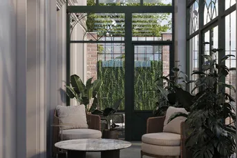 Außergewöhnliche Gartenresidenz auf zwei Ebenen und flexibler Grundrissgestaltung | Perfekt für Praxis &amp; Wohnen