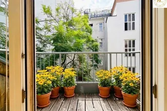 Lage mit Seltenheitswert – Wohnung mit Dachterrasse in idyllischem, absolut ruhigem Innenhof