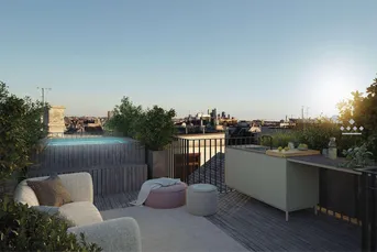 Altbau Chic auf zwei Etagen über den Dächern von Mariahilf