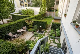Exklusive 3-Zimmer-Gartenwohnung mit Terrasse &amp; Eigengarten – Wohnen im Grünen mitten in Wien