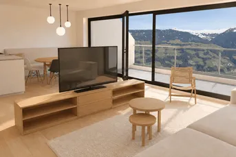 Exklusive Penthouse-Wohnung H2T4 mit unverbaubarem Panoramablick &amp; großzügiger Sonnenterrasse