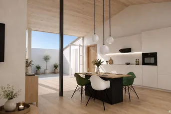 Exklusive 3-Zimmer Dachgeschoss-Wohnung mit 2 großen Terrassen, inklusive Küche - Erstbezug
