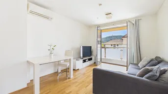 Expose Sonnige &amp; neuwertige 2-Zimmer-Wohnung samt Loggia im Zentrum von Pörtschach mit Pyramidenkogel Blick