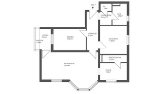 Expose 3-Zimmer Wohnung in zentraler Lage (Radstadt), (teil-)möbliert mit Balkon, Carport und Kellerabteil