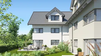 Expose Erstbezug in Lamprechtshausen: Doppelhaushälfte mit 5 Zimmern, Garten und Terrasse