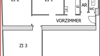 Expose 3 Zi neu saniert - zentral begehbar - Studentenhit - Nähe Mariahilfer Straße