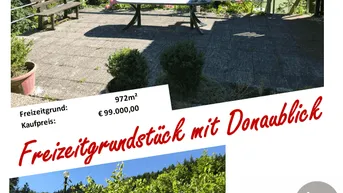 Expose Freizeitgrundstück mit Donaublick