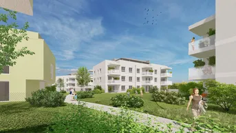 Expose ERSTBEZUG I Wunderschöne 2-Zimmer-Mietkaufwohnung mit großem Eigengarten