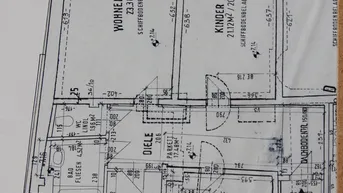 Expose Lichtdurchflutete 3 Zimmer Wohnung, alle getrennt von einander begehbar. 102,5m² um 950€ inkl. BK und Steuer