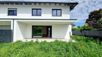 Expose Bezugsfertige Doppelhaushälfte direkt in Wels zu kaufen: 5 Zimmer, Doppelcarport, Terrasse, Eigengarten, schlüsselfertig, hochwertig!