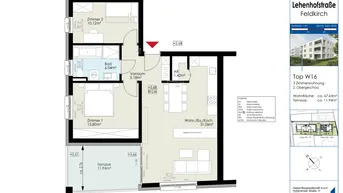 Expose Urban und nah an der Natur wohnen. 3 Zimmer im Dachgeschoss