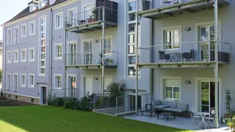 Expose 3-Zi Wohnung Römerberg/Linz - grünes Villenviertel mit Balkon