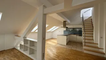 Expose DG-Wohnung mit einzigartiger 114m² TERRASSE | nahe Ottakringer Brauerei- SANIERUNGSBEDÜRFTIG