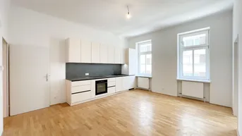 Expose WOHNEN MIT FLAIR - Teil-sanierte 2-Zimmer-Wohnung in revitalisiertem Zinshaus - 2. LIFTSTOCK | nahe U3 SCHLACHTHAUSGASSE