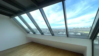 Expose ÄUSSERE MARIAHILFER STRASSE: klimatisierte 3-Zi-DG-Maisonettewohnung mit Terrasse und Weitblick