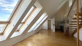 Expose ÄUSSERE MARIAHILFER STRASSE: klimatisierte 3-Zi-DG-Maisonettewohnung mit Terrasse und Weitblick