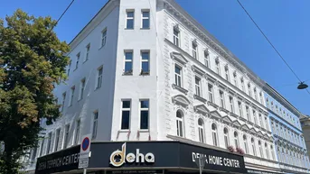 Expose NÄHE AUGARTEN: 1-Zimmer-Altbauwohnung mit großem Gestaltungspotenzial beim Wallensteinplatz