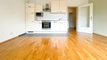 Expose Helle 2-Zimmerwohnung mit hofseitigem Schlafzimmer – Nähe U4/U6 &amp; Meidlinger Markt