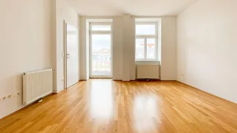 Expose ALTBAUWOHNUNG MIT HOFSEITIGEM BALKON: 3 Zimmer inkl. Küche im 3. Liftstock
