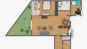 Expose 3 Zimmer Gartenwohnung in Itzling