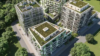 Expose *AN DER SCHANZE* Provisionsfreie 2-4 Zimmer Wohnungen mit Freifläche bei der Alten Donau / Donauzentrum! Beziehbar Ende 2026