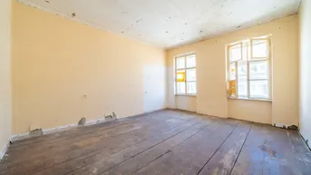 Expose *Neu* Sanierungsbedürftige 1-Zimmer Altbauwohnung beim Clemens Hofbauer Park!