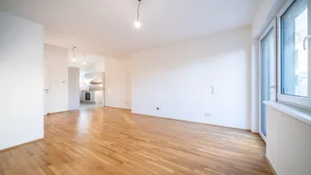 Expose Lichterfüllter 3-Zimmer-Traum mit Balkon, teils hohen Decken &amp; charmanten Schrägen in Breitenlee
