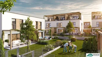 Expose JETZT MUSTERHAUS BESICHTIGEN - hochwertiges Reihenhaus inklusive Parkplatz - provisionsfreies Neubauprojekt in Krems-Gneixendorf