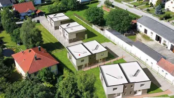 Expose Landleben nahe der Stadt - schlüsselfertige Doppelhaushälfte in Obergänserndorf, Haus D, TOP 2 inkl. Küche