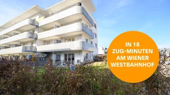 Expose große 3-Zimmerwohnung mit optimalem Grundriss im Wohnpark Tullnerfeld - im Grünen wohnen, aber in der Stadt arbeiten - Tiefgaragenplatz optional möglich!